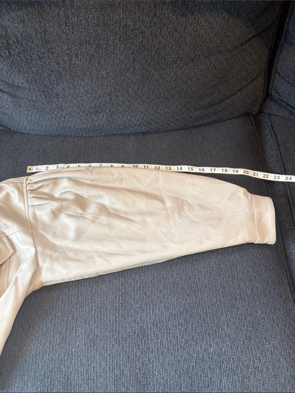 T Tahari cropped faux
